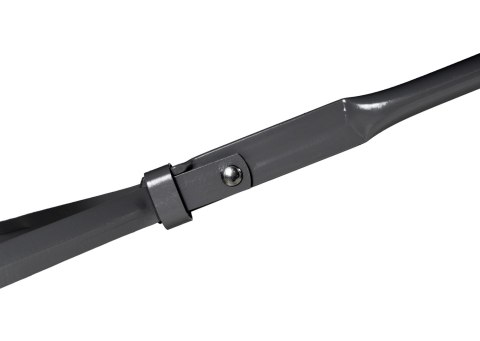 STÓŁ CATERINGOWY RATTAN SKŁADANY W WALIZKĘ - 180 CM SZARY