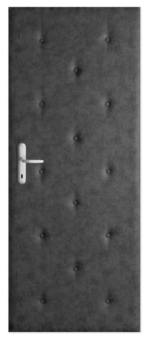 TAPICERKA DRZWIOWA GUZIKI 21 SZARY 95 CM