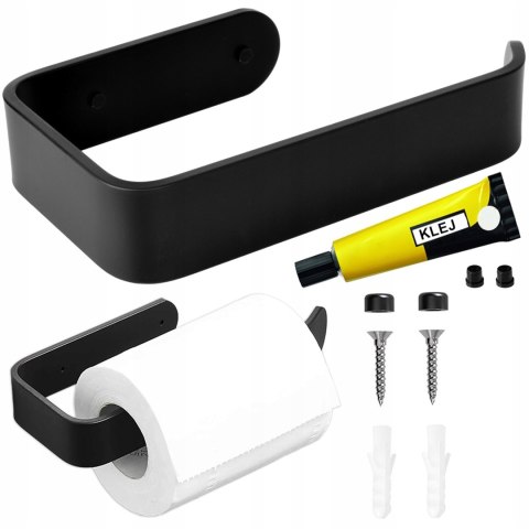 UCHWYT NA PAPIER TOALETOWY NARIM LOFT CZARNY