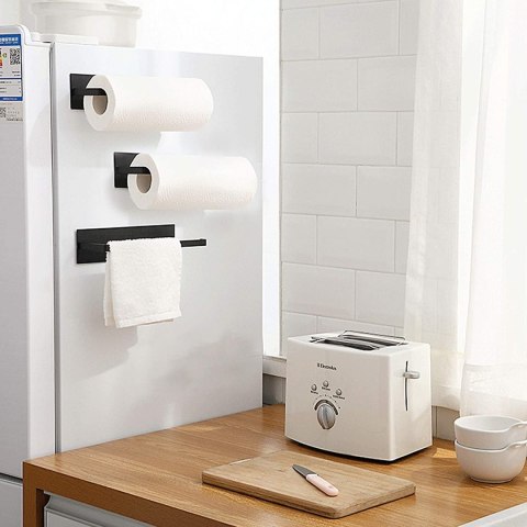 UCHWYT NA RĘCZNIKI IZMIR CZARNY LOFT