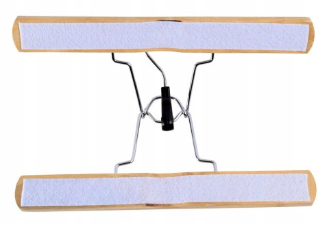 WIESZAK DREWNIANY NA SPODNIE 2 SZTUKI