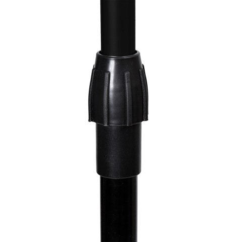 WIESZAK STOJĄCY POJEDYNCZY NA KÓŁKACH BES CZARNY