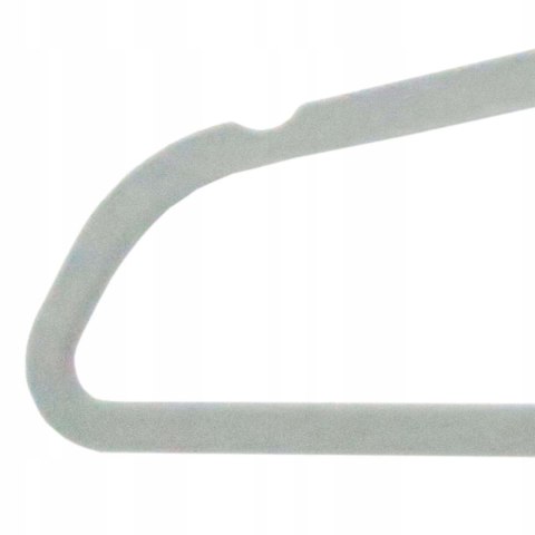 WIESZAK WELUROWY MAXI KOMPLET 5 SZT - SZARY