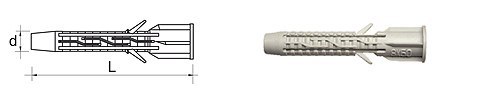 KOSZULKA UNIWERSALNA Z KOŁNIERZEM NYLON 8*50MM