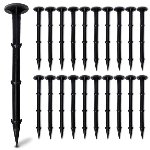 AGROTKANINA AGROWŁÓKNINA CZARNA 110 X 5000 CM 70G + 50 SZPILEK