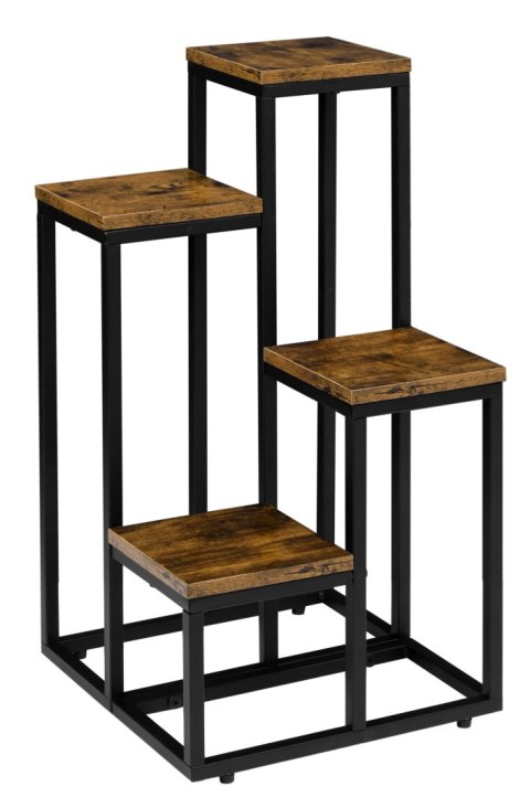 KWIETNIK STOJĄCY CZARNY MOGREN RUSTIC POSTARZANY DĄB