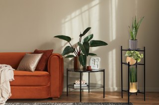 KWIETNIK STOJĄCY LOFT TRETORRI CZARNY STOJAK NA KWIATY