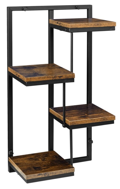 KWIETNIK WISZĄCY CZARNY HAGART RUSTIC POSTARZANY DĄB