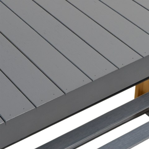 ŁAWKA REGAŁ NA BUTY MILOS Z PÓŁKAMI- SZARY