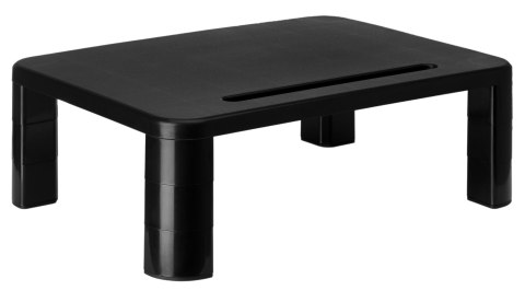 PODSTAWKA 3-STOPNIOWA POD MONITOR LAPTOPA CZARNA