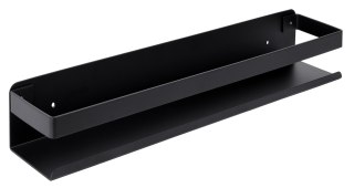 PÓŁKA ŁAZIENKOWA LOFTOWA MEGARA 40 CM CZARNA