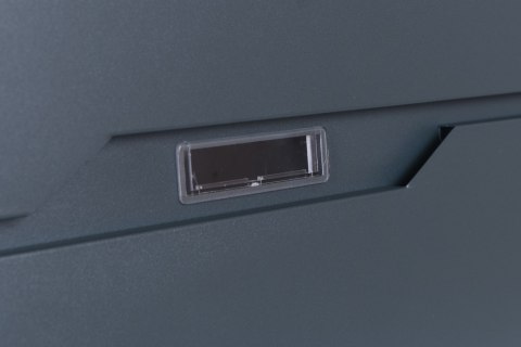 SKRZYNKA POCZTOWA NA LISTY VIDAR ANTRACYT Z NAPISAMI