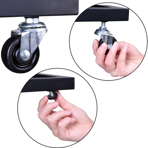 STOLIK INDUSTRIALNY LOFTOWY MEREN POSTARZANY DĄB