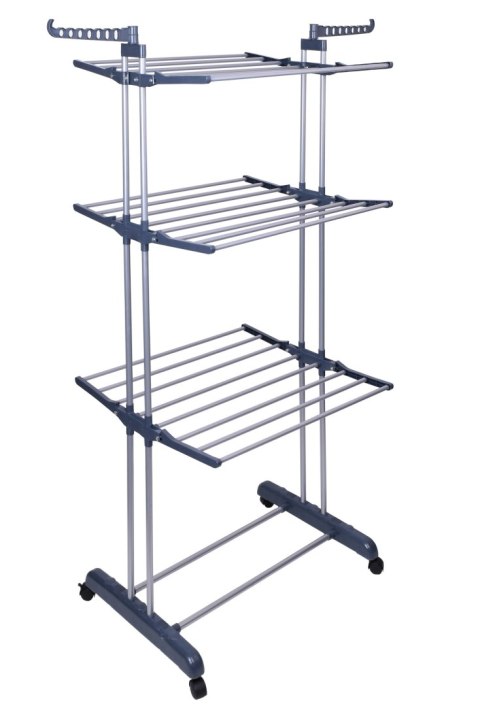 SUSZARKA ROZKŁADANA NA KÓŁKACH SONORA SZARA