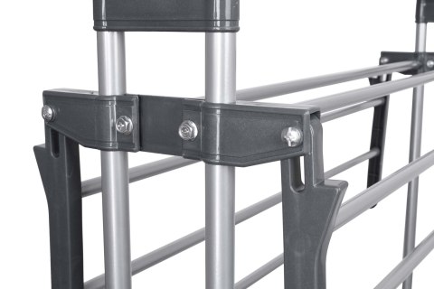 SUSZARKA ROZKŁADANA NA KÓŁKACH SONORA SZARA