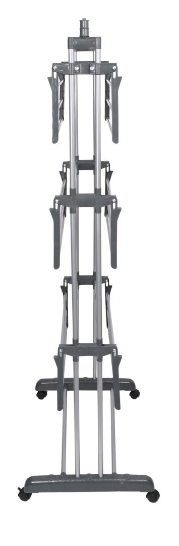 SUSZARKA ROZKŁADANA NA KÓŁKACH SONORA SZARA