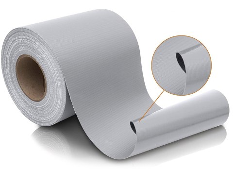 TAŚMA OGRODZENIOWA 19 CM X 35 M SZARA OSŁONA
