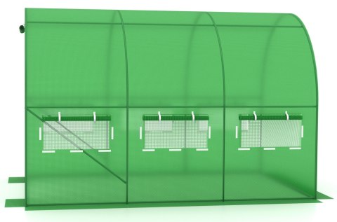 TUNEL FOLIOWY - SZKLARNIA OGRODOWA AUREA 2X3,5M TUNEL FOLIOWY - SZKLARNIA OGRODOWA AUREA 2X3,5M