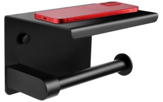 UCHWYT NA PAPIER TOALETOWY BELIK CZARNY LOFT