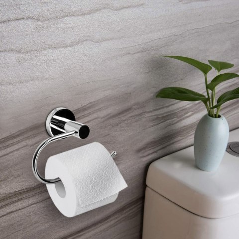 UCHWYT NA PAPIER TOALETOWY USAR SREBRNY