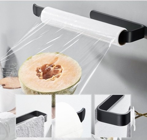 UCHWYT NA RĘCZNIKI KIRAN LOFT CZARNY