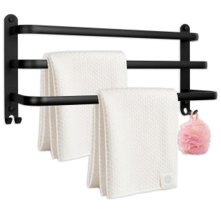 WIESZAK ATHOS 30 CM CZARNY LOFT