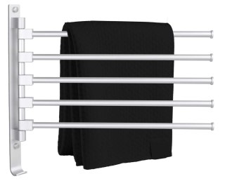 WIESZAK NA RĘCZNIKI ŁAZIENKOWY TYROS SREBRNY