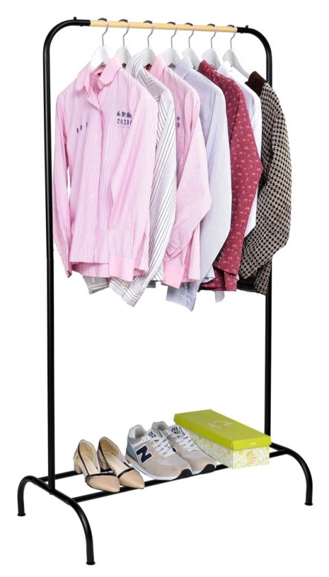 WIESZAK NA UBRANIA KITO CZARNY