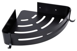 ZESTAW 2 PÓŁEK ŁAZIENKOWYCH NAROŻNYCH LOFT MYZEA CZARNA