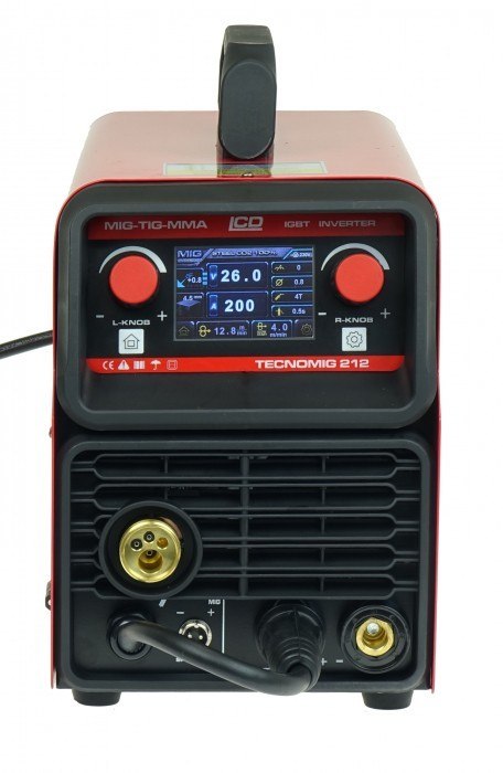 PÓŁAUTOMAT SPAWALNICZY TECNOMIG 212 LCD SYNERGIC VRD ALU PÓŁAUTOMAT SPAWALNICZY TECNOMIG 212 LCD SYNERGIC VRD ALU