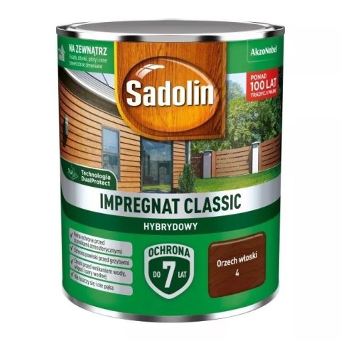 SADOLIN IMPREGNAT CLASSIC HYBRYDOWY 7 LAT ORZECH WŁOSKI 9L SADOLIN IMPREGNAT CLASSIC HYBRYDOWY 7 LAT ORZECH WŁOSKI 9L