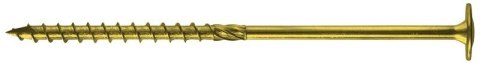 WKRĘT DO DREWNA Z KOŁNIERZEM NA TORX OCYNK ŻÓŁTY 6*80MM T30 WKRĘT DO DREWNA Z KOŁNIERZEM NA TORX OCYNK ŻÓŁTY 6*80MM T30