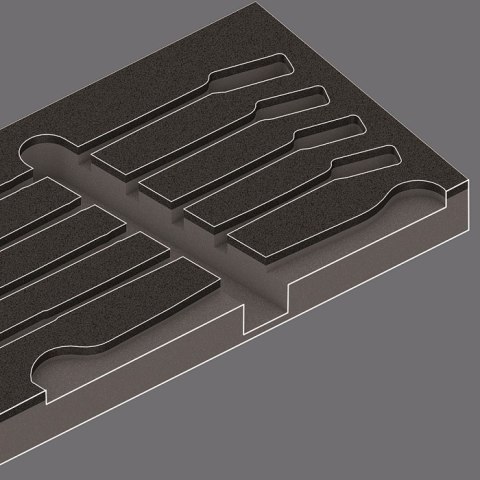 WKŁADKA PIANKOWA 6003 JOKER, SET 1, 19 CZ. WKŁADKA PIANKOWA 6003 JOKER, SET 1, 19 CZ.