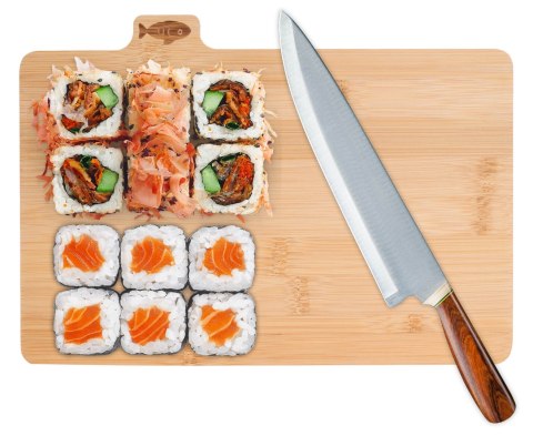 DESKA DO KROJENIA BAMBUSOWA SKARA ZESTAW 4 SZTUK