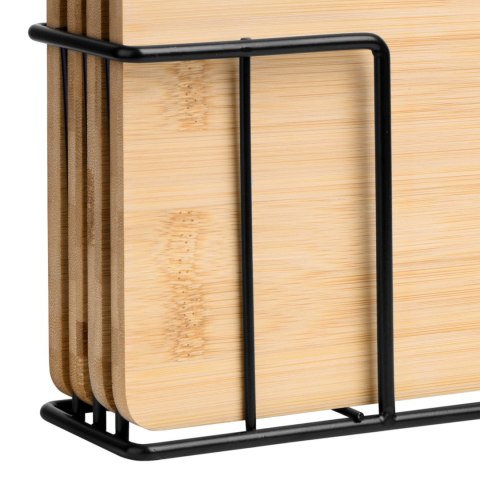 DESKA DO KROJENIA BAMBUSOWA SKARA ZESTAW 4 SZTUK