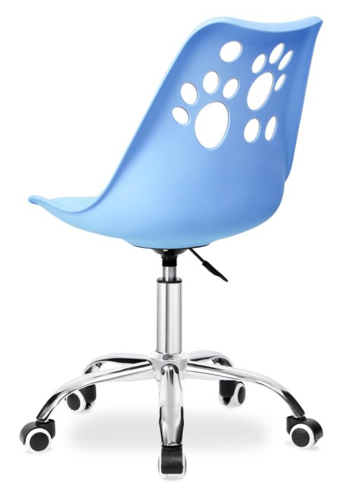 FOTEL OBROTOWY GROVER NIEBIESKI