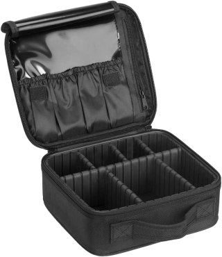 KUFEREK KOSMETYCZKA ORGANIZER NA KOSMETYKI POLVERE CZARNY