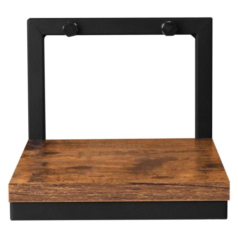 KWIETNIK METALOWY ŚCIENNY CZARNY TORGET RUSTIC LOFT