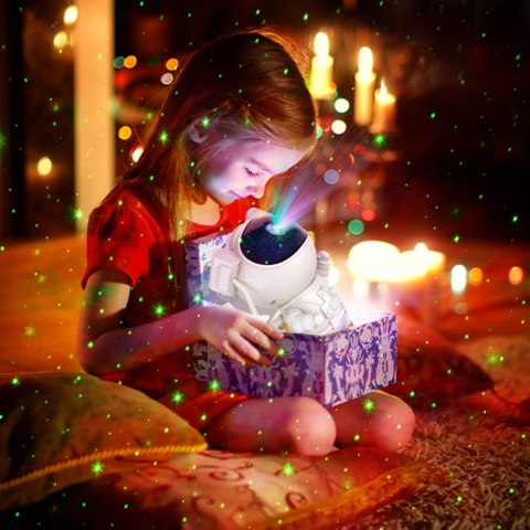 LAMPKA NOCNA LED ASTRONAUTA