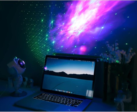 LAMPKA NOCNA LED ASTRONAUTA