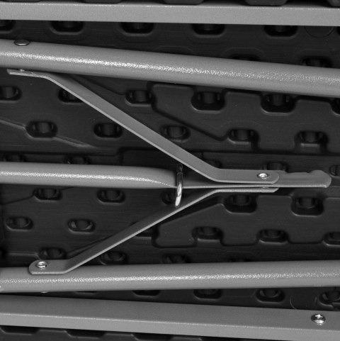 ŁAWKA CATERINGOWA SKŁADANA 180 CM CZARNA