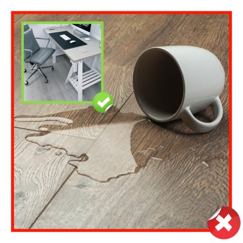 MATA OCHRONNA POD FOTEL PC 125X205 CM 0,7 MM