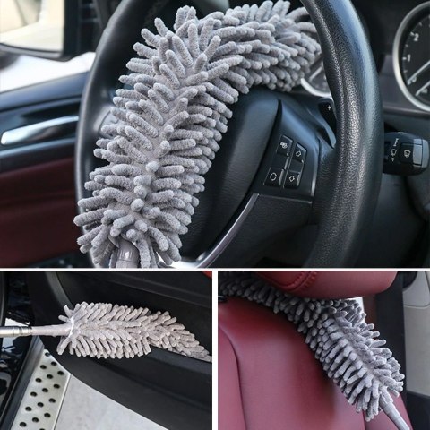 MIOTEŁKA 2 KOŃCÓWKI ZOSIA SZARA 280 CM