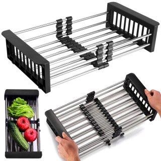 OCIEKACZ KOSZYK NA ZLEW ORDOS CZARNY