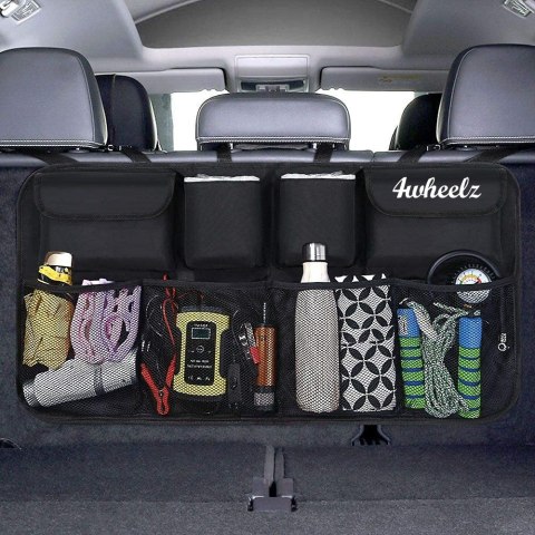 ORGANIZER DO AUTA CZARNY BONN DO BAGAŻNIKA AUTA NA OPARCIE