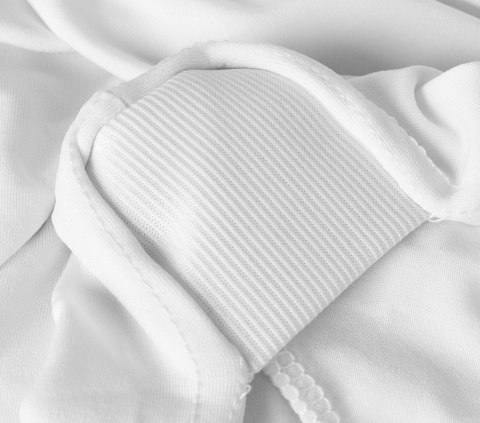 POKROWIEC NA STOLIK KOKTAJLOWY BIAŁY 80 CM