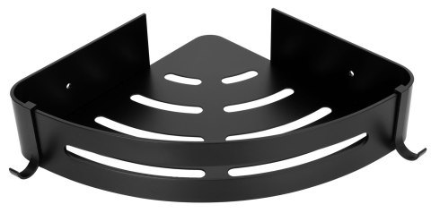 PÓŁKA LOFT ADENA CZARNA DO ŁAZIENKI POD PRYSZNIC