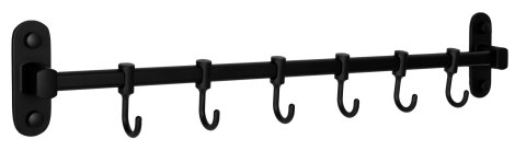 RELING DO KUCHNI ŁAZIENKI SIVAS CZARNY