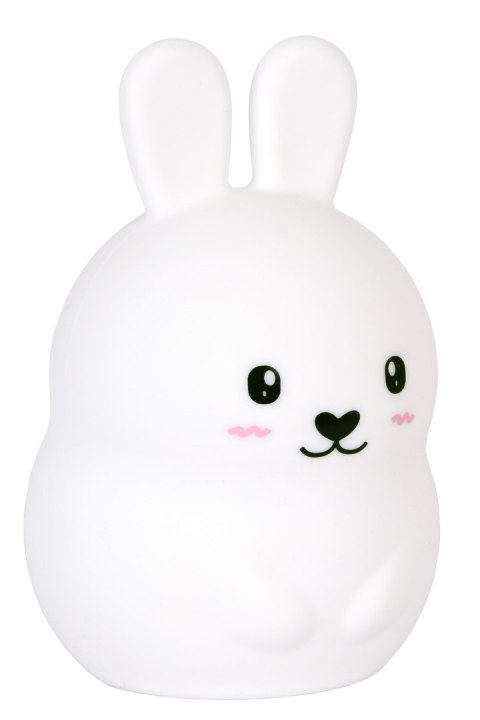 SILIKONOWA LAMPKA NOCNA KRÓLIK LED RGB