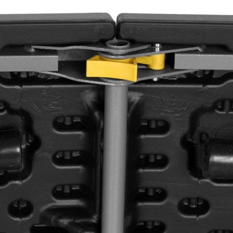 STÓŁ CATERINGOWY FETA SKŁADANY W WALIZKĘ 180 CM CZARNY